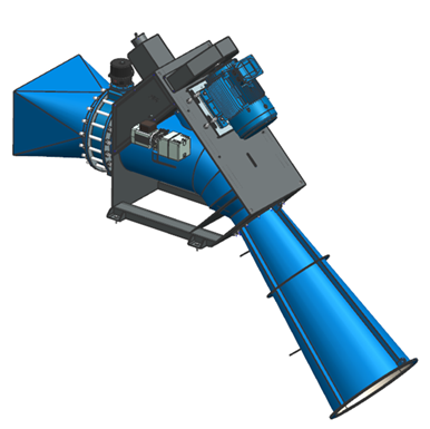 Schéma de la turbine Kaplan